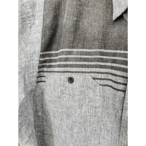 Harley Davidson Men's Casual Button Down Gray size 2XL made in India Used - Picture 5 of 6